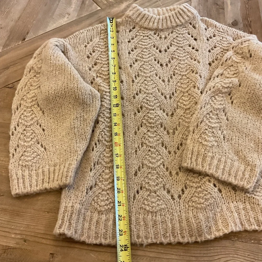 Kate Spade‎ Alpaca Blend Pointelle Sweater
